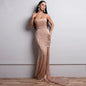 Strapless Sequin Maxi Dress - Floor-Length Party Gown