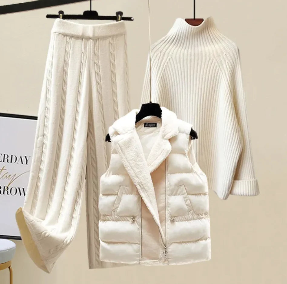 Furrzy Women's Cozy 4-Piece Outfit Set