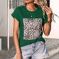 Furrzy Women's Oversized Leopard Print T-Shirt