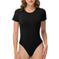 GAYHAY Bodysuits for Women - Black Bodysuit Women Cute Tops T Shirts Womens Fashion Body Suit Going Out Tops Outfits