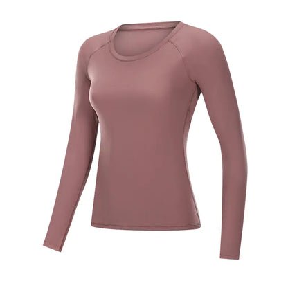 Furrzy Slim Fit Nude Feel Yoga Wear for Women - Fitness Top