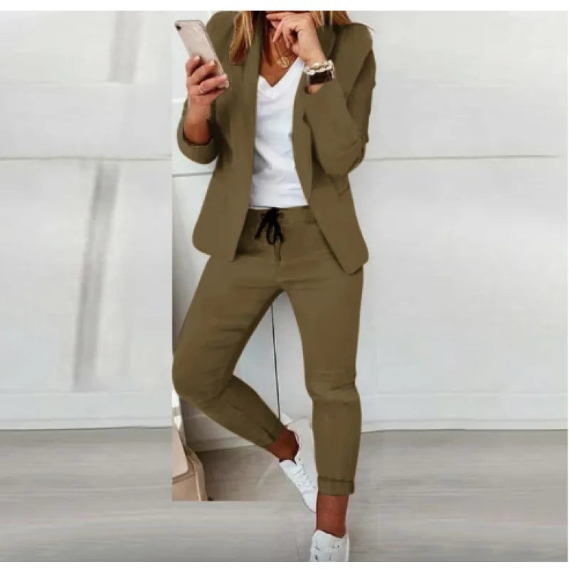 Furrzy Women's Office Wear Fashion Set