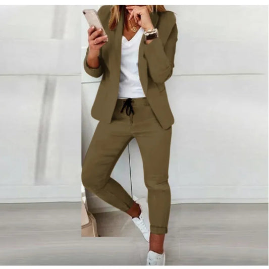 Furrzy Women's Office Wear Fashion Set