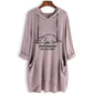 Furrzy Trendy Oversized Hooded T-Shirt for Women