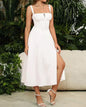 Furrzy Bohemian Floral Midi Tank Dress