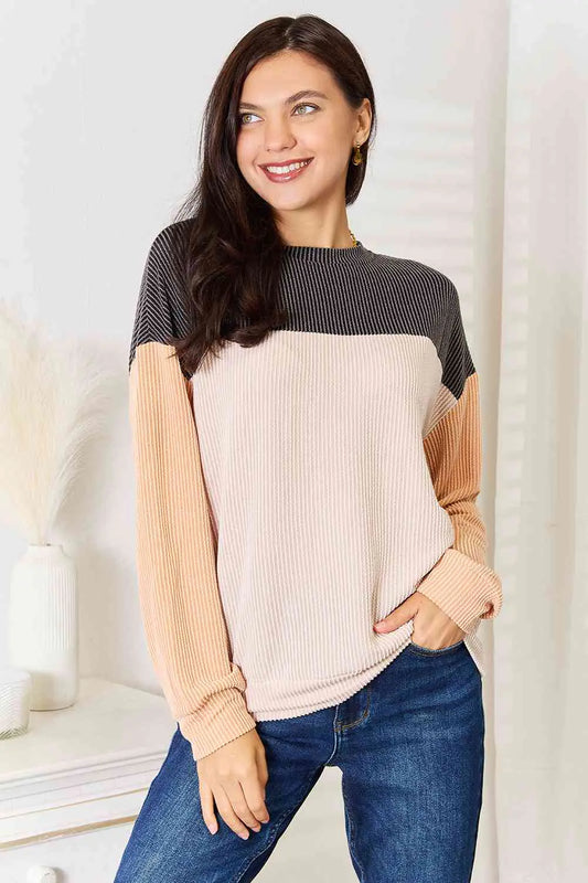 Furrzy Double Take Dropped Shoulder T-Shirt-
