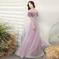 Off Shoulder Women's French Evening Dress