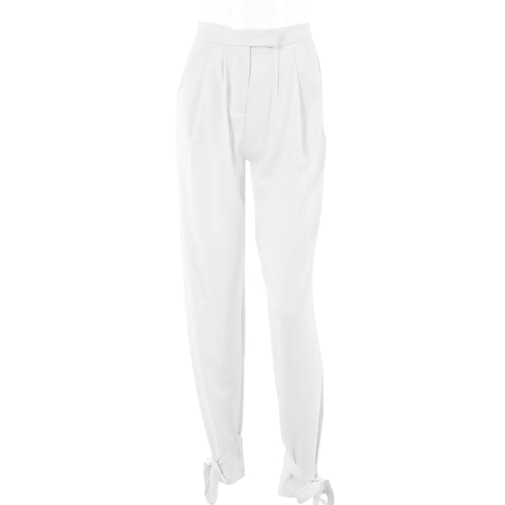 Furrzy High-Waist Lace-Up Trousers for Women