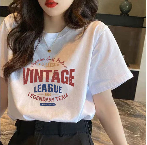 Furrzy Curly Bear Oversized White T-Shirt for Women