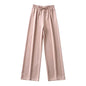 Furrzy High Waist Wide-Leg Trousers for Women