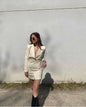 Furrzy Chic Thin Light Luxury Spring Summer Dress