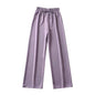 Furrzy High Waist Wide-Leg Trousers for Women