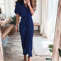 Furrzy Summer Short Sleeve Floral Maxi Dress for Women