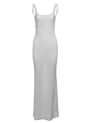 Furrzy Glamorous Sequin Evening Dress