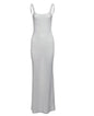 Furrzy Glamorous Sequin Evening Dress