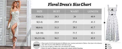 Furrzy Bohemian Floral Midi Tank Dress
