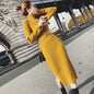 Furrzy Knit Bodycon Dress, Sweater Dress, Layering Dress