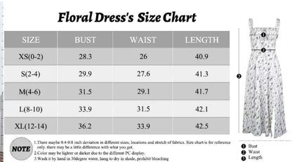 Furrzy Bohemian Floral Midi Dress