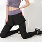 Furrzy High Waist Stretch Yoga Pants for Women Fitness Wear