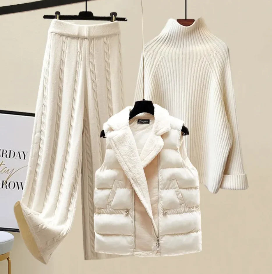Furrzy Women's Cozy 4-Piece Outfit Set