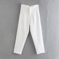 Furrzy Elegant High Waist Business Pencil Trousers for Women