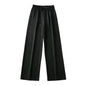 Furrzy High Waist Wide-Leg Trousers for Women